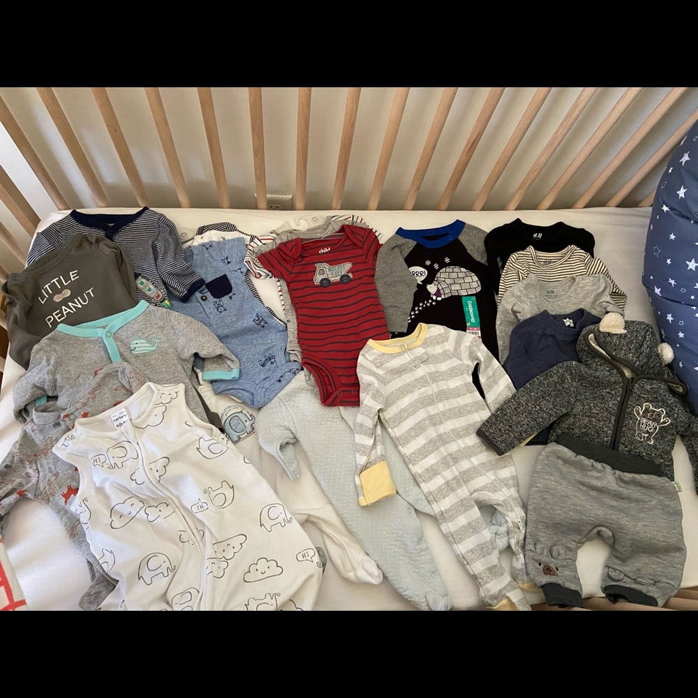 Huge lot Newborn and 0-3 baby boys